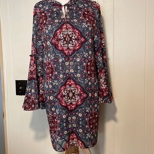 White House Black Market pullover dress size medium